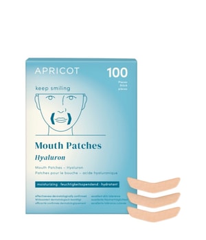 APRICOT Mund Patches mit Hyaluron Gesichtsmaske 100 Stk