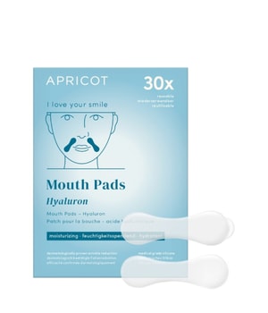APRICOT Wiederverwendbare Mund Pads mit Hyaluron Lippenpad 2 Stk