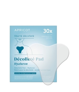 APRICOT Wiederverwendbares Dekolleté Pad mit Hyaluron Silikonpad 1 Stk
