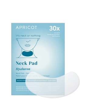 APRICOT Wiederverwendbares Hals Pad mit Hyaluron Silikonpad 1 Stk
