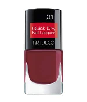 ARTDECO Quick Dry Nail Lacquer - Mini Edition Nagellack 5 ml Dunkelrot
