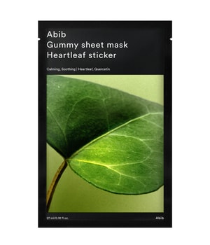 Abib Gummy Sheet Mask Heartleaf Sticker Gesichtsmaske 1 Stk