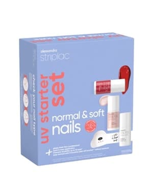 Alessandro Striplac UV Starter Set Normal & Soft Nails - 2 Colours Gel Nagellack 1 Stk