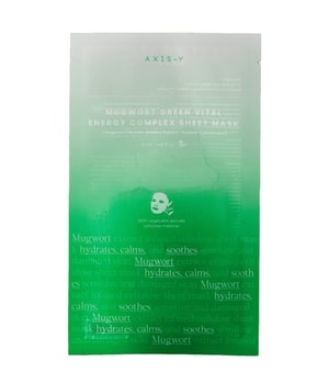 Axis-Y 6+1+1 Green Vital Energy Complex Mask Gesichtsmaske 27 ml