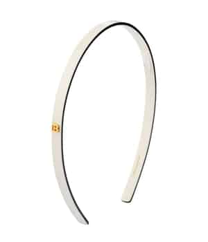 Balmain Hair Couture Cellulose Acetate Headband White/Black Small Haarreifen 1 Stk
