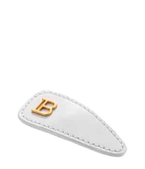 Balmain Hair Couture Printemps Leather Snap Hair Clip Haarspangen 1 Stk