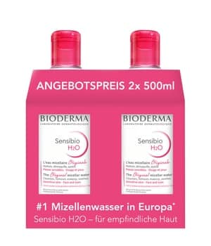 Bioderma Sensibio H2O Duopack Mizellenreinigungswasser für empfindliche Haut Make-up Entferner 1000 ml