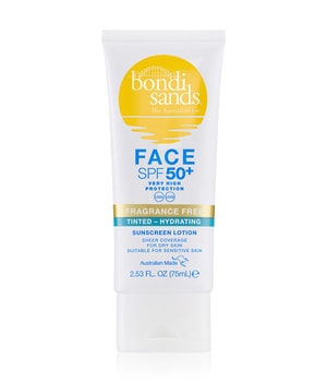 Bondi Sands SPF 50+ Hydrating Tinted Face Lotion Fragrance Free Sonnenlotion 75 ml