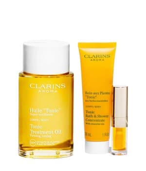 CLARINS Huile Tonic Energizing Routine Set Körperpflegeset 1 Stk
