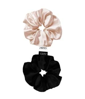 GLOV Scrunchies 2 Pack M - Champagne/Black Haargummi 2 Stk