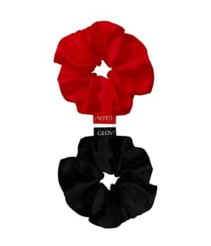 GLOV Scrunchies 2 Pack M - Red/Black Haargummi 2 Stk