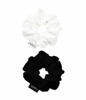 GLOV Scrunchies 2 Pack S - Black/Beige Haargummi 2 Stk