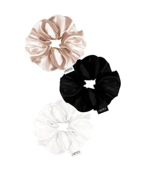 GLOV Scrunchies 3 Pack L - Black/White/Champagne Haargummi 3 Stk