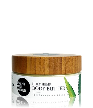 I WANT YOU NAKED Holy Hemp Bio-Hanfsamenöl & Vitamin E Körperbutter 200 ml