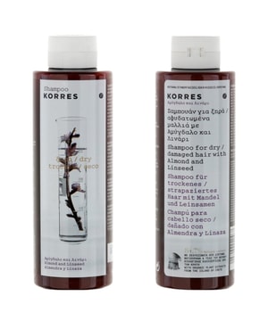 KORRES Almond & Linseed Shampoo für trockenes und strapaziertes Haar Haarshampoo 250 ml