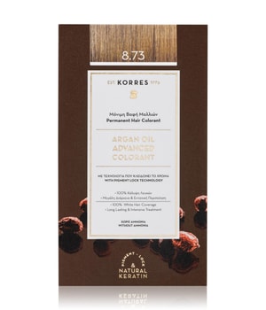 KORRES Arganöl Hochentwickelte Haarcoloration / Golden Caramel 8.73 Haarfarbe 1 Stk