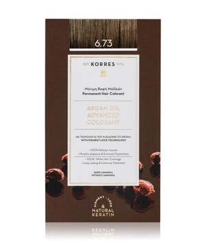 KORRES Arganöl Hochentwickelte Haarcoloration / Golden Cocoa 6.73 Haarfarbe 1 Stk