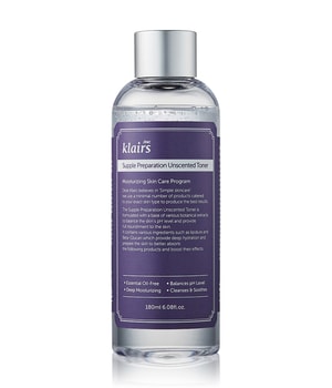 Klairs Supple Preparation Unscented Toner Gesichtswasser 180 ml