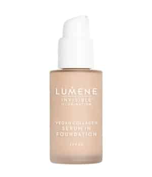 Lumene Invisible Illumination Vegan Collagen Serum in Foundation SPF30 Flüssige Foundation 30 ml Nude