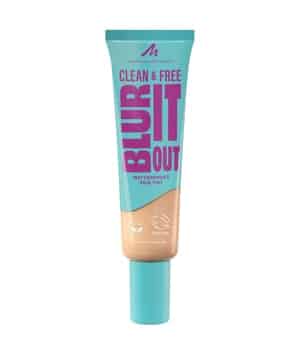 Manhattan Clean & Free Blur IT Out Flüssige Foundation 30 ml Nude