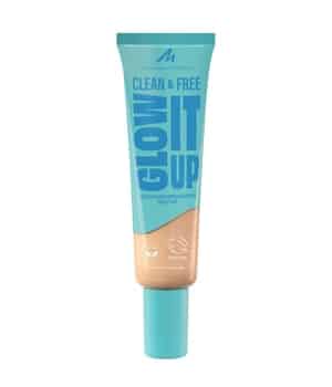 Manhattan Clean & Free Glow It Up Flüssige Foundation 30 ml Rosa