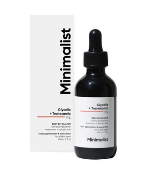 Minimalist Glycolic + Tranexamic 11% Body Exfoliator Körperserum 60 ml