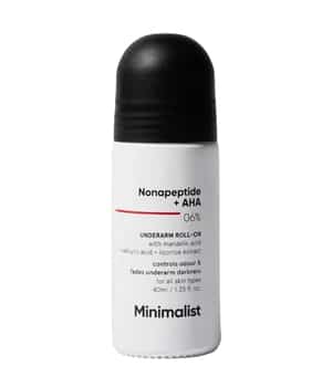 Minimalist Nonapeptide + AHA 06% Underarm Roll on Deodorant Roll-On 40 ml