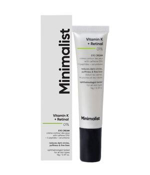 Minimalist Vitamin K + Retinal 01% Eye Cream Augencreme 14 g