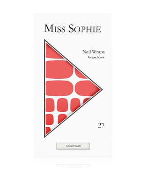 Miss Sophie Coral Crush Nagelfolie 27 Stk Orange