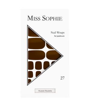 Miss Sophie Russian Roulette Nagelfolie 1 Stk Schwarz