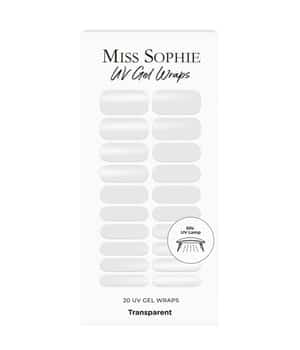 Miss Sophie UV Gel Wraps Transparent Nagelfolie 20 Stk Weiß