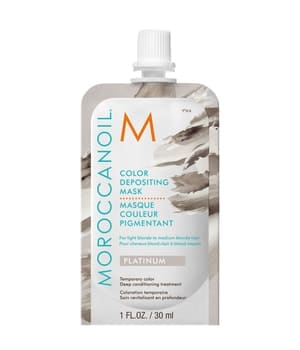 Moroccanoil Color Depositing Mask Platinum Farbmaske 30 ml Grau