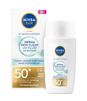 NIVEA SUN UV Gesicht Experte Derma Skin Clear UV-Fluid LSF 50+ Sonnengel 40 ml