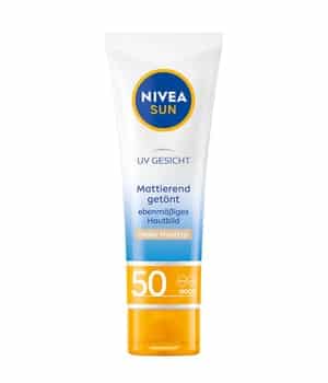 NIVEA SUN UV Gesicht Mattierend Getönter Sonnenschutz Hell LSF 50 Sonnencreme 50 ml