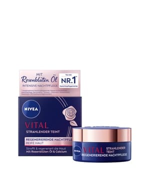 NIVEA VITAL Strahlender Teint Regenerierende Nachtpflege Nachtcreme 50 ml