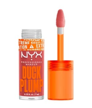 NYX Professional Makeup Duck Plump Lip Lacquer Lipgloss 7 ml Hellbraun