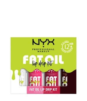 NYX Professional Makeup Fat Oil Lip Drip Kit Lip Gloss 4er Set Lippen Make-up Set 1 Stk