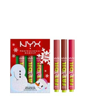 NYX Professional Makeup Fat Oil Slick Click Shiny Lip Balm Trio Lippen Make-up Set 1 Stk