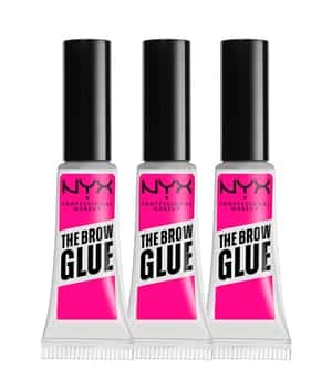 NYX Professional Makeup The Brow Glue Stick 3er Set Augenbrauengel 15 g Weiß