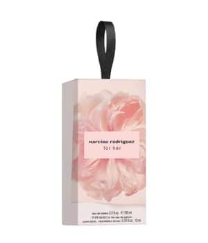 Narciso Rodriguez for her for her EdT 100ml + for her PURE MUSC EdP Purse Spray 10ml Duftset 1 Stk