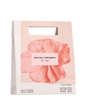 Narciso Rodriguez for her for her EdT 30ML + for her Body Lotion 50ml Duftset 1 Stk