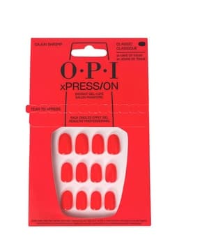 OPI xPRESS/ON Cajun Shrimp® Kunstnägel 1 Stk Hellbraun