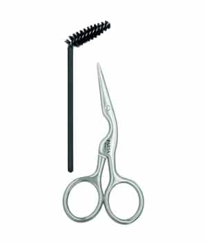 PARSA Beauty Augenbrauenschere mit Spooly Augenbrauenschere 1 Stk