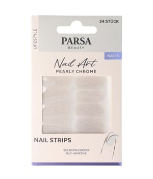 PARSA Beauty Nagelfolien Pearly Chrome Nagelfolie 2 Stk