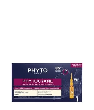 PHYTO PARIS PHYTOCYANE Kur reaktiver Haarausfall Frauen Haarkur 5 Stk