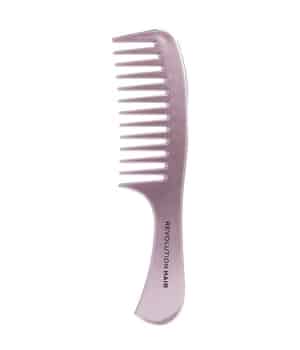 REVOLUTION Natural Wave Wide Toothcomb Rose Gold Pink Strähnenkamm 1 Stk