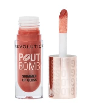 REVOLUTION Pout Bomb Shimmer Gloss Lipgloss 5 ml Braun