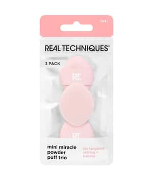 Real Techniques Mini Miracle Powder Puff Trio Make-Up Schwamm 1 Stk