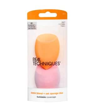 Real Techniques Miracle Complexion Sponge + Miracle Powder Sponge Make-Up Schwamm 2 Stk