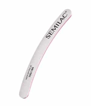 Semilac Nail File Banana 100/180 Nagelfeile 1 Stk
